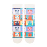 Womens Flower Faces Crew by Elena Forenza - 图片 2