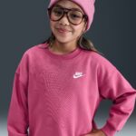 Club Fleece OS Crew - Youth - 图片 2