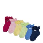 6 Pack Toddler Ruffle Sock