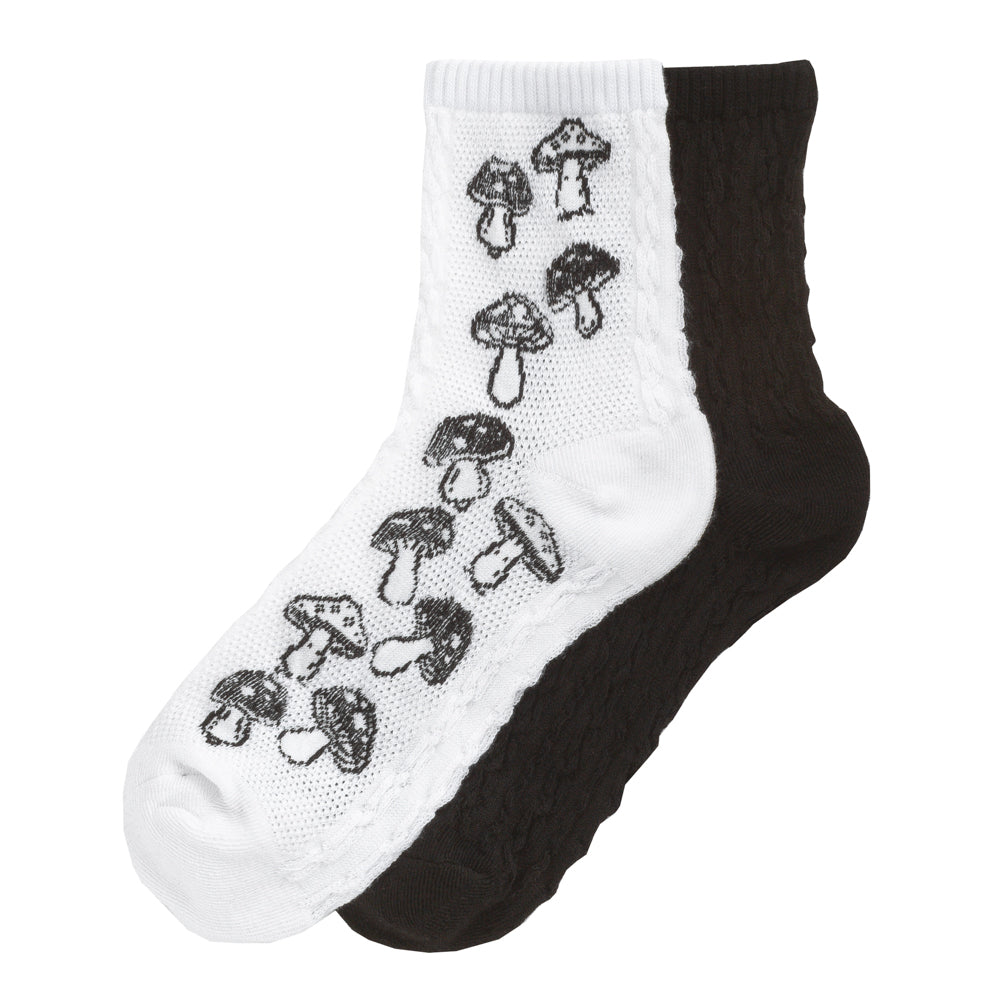 2 Pack Medium Demi Crew