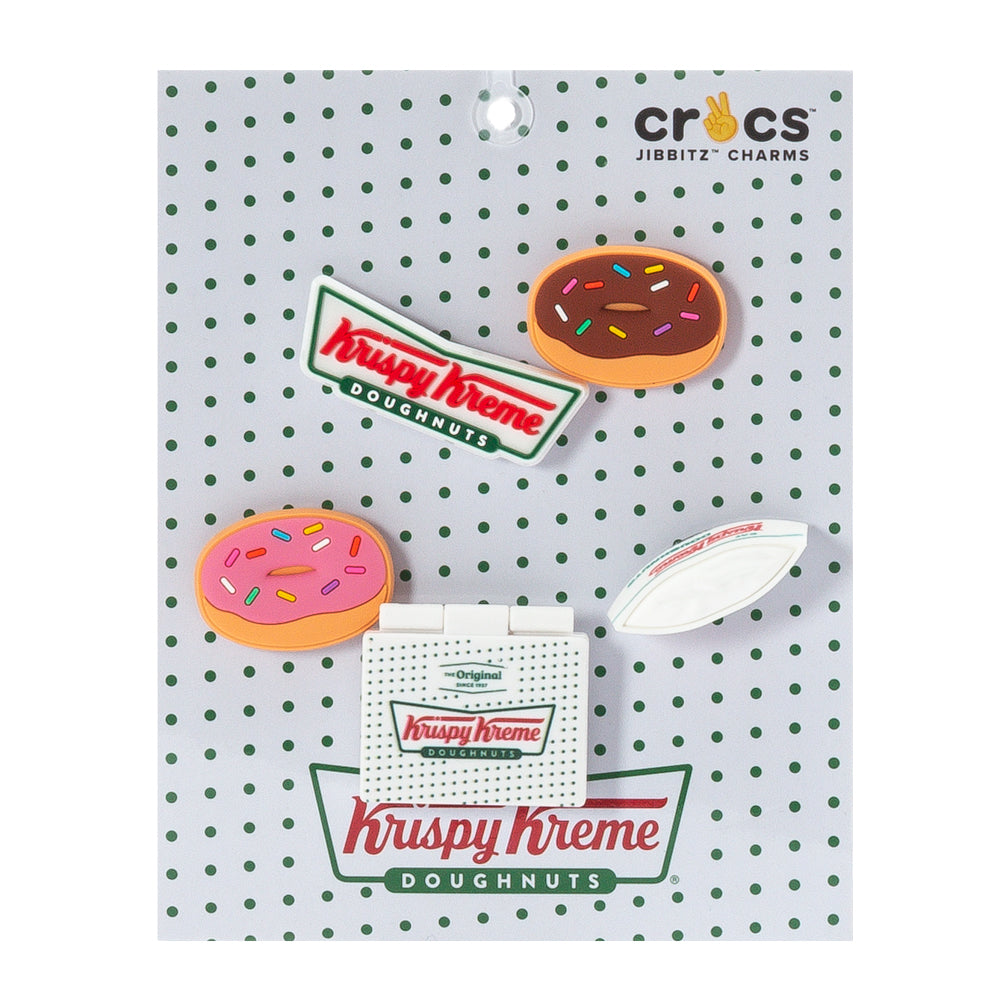 Krispy Kreme Crocs 5 Pack Jibbitz