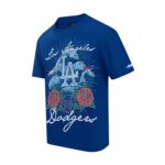 Los Angeles Dodgers Wave & Roses Tee -Mens - 图片 2