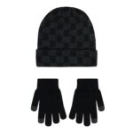 Youth Monogram Beanie & Glove Set - 图片 4