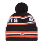 Giants Knit Classic Stripe Pom Beanie - 图片 2