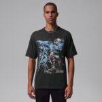 Jordan Graphic Wolf Tee -Mens - 图片 5