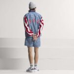USA 94 Denim Bringback Track Top -Mens - 图片 8