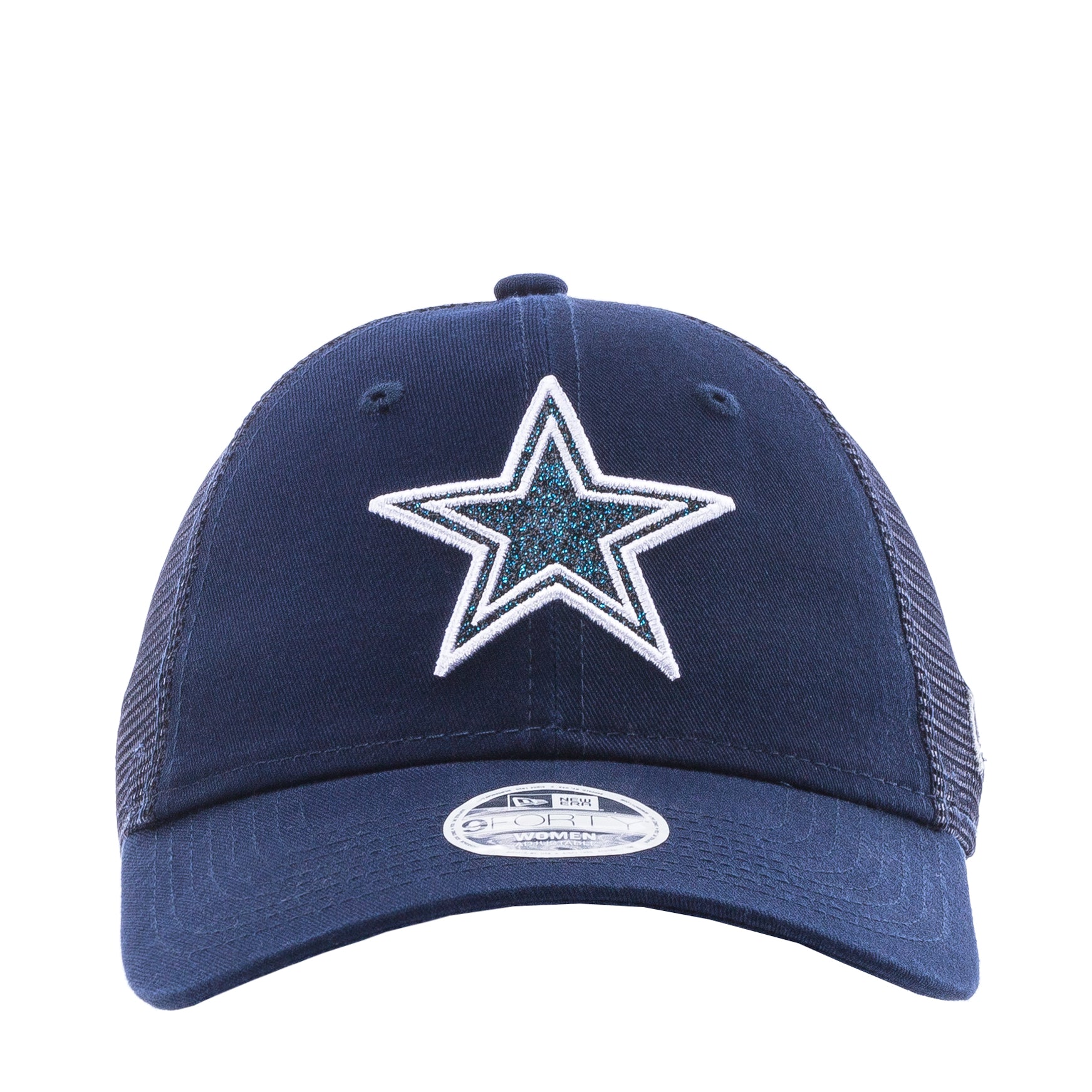 Cowboys Womens Logo Sparkle Trucker OTC 940
