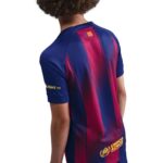 Barcelona 25/26 Stadium Home Jerey - Youth - 图片 5