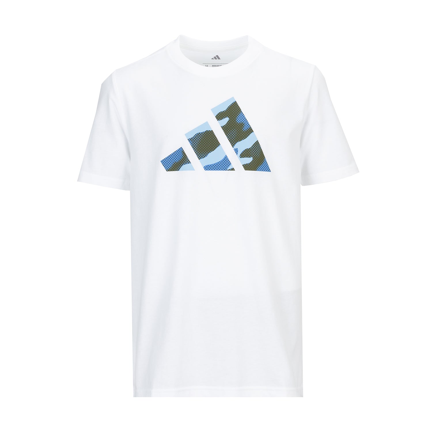Halftone Camo Logo Tee - Youth
