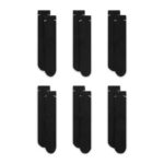 6 Pack Unisex Everyday Cushioned Crew - 图片 3