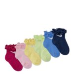 6 Pack Toddler Ruffle Sock - 图片 2