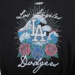 Los Angeles Dodgers Wave & Roses Hoodie -Mens - 图片 6
