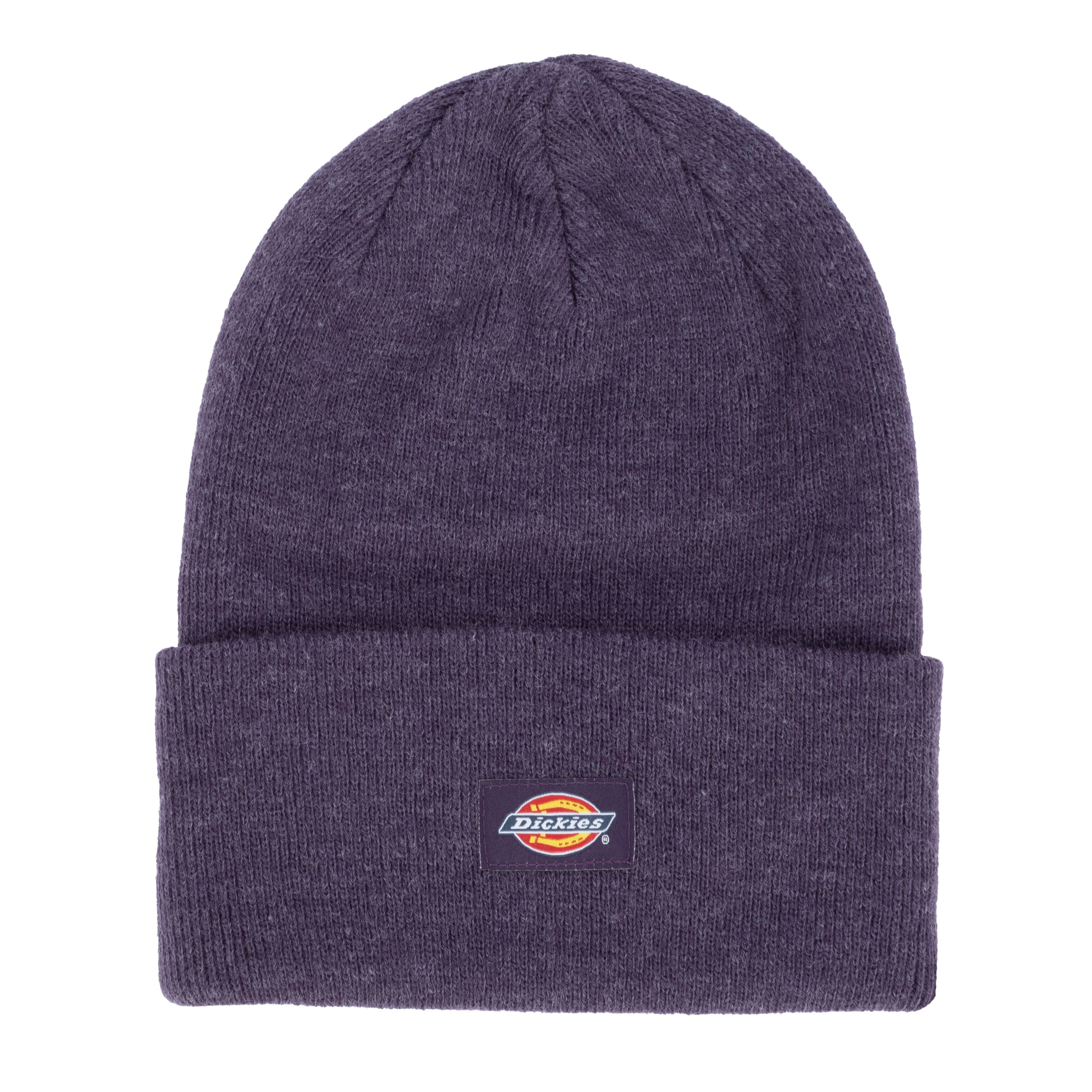 Woven Label Cuffed Tall Beanie