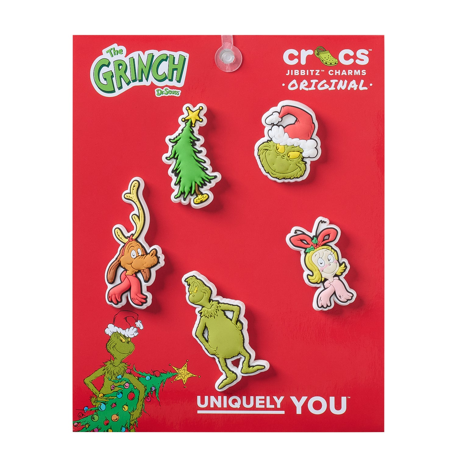 The Grinch 5 Pack Jibbitz