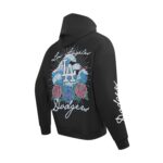 Los Angeles Dodgers Wave & Roses Hoodie -Mens - 图片 4