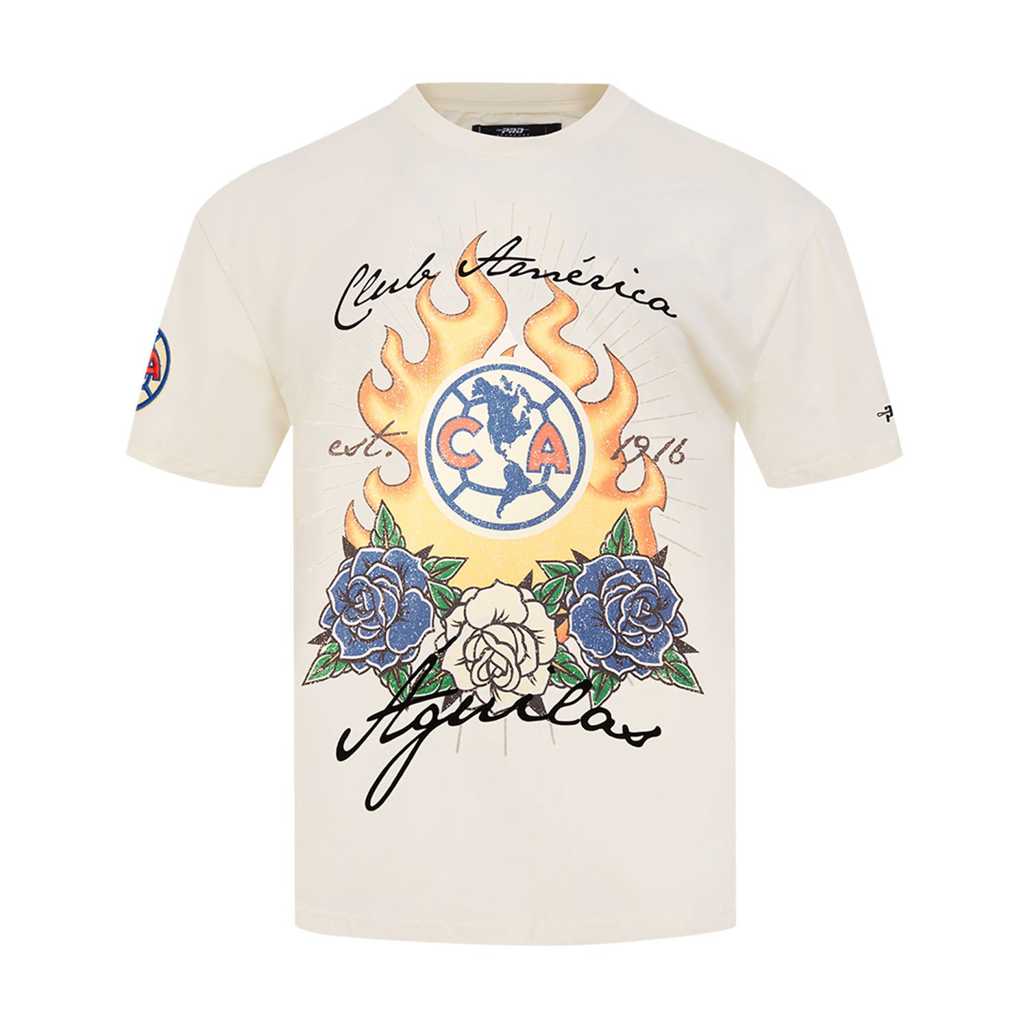 Club America Fire & Roses Tee -Mens