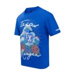 Texas Rangers Wave & Roses Tee -Mens - 图片 2