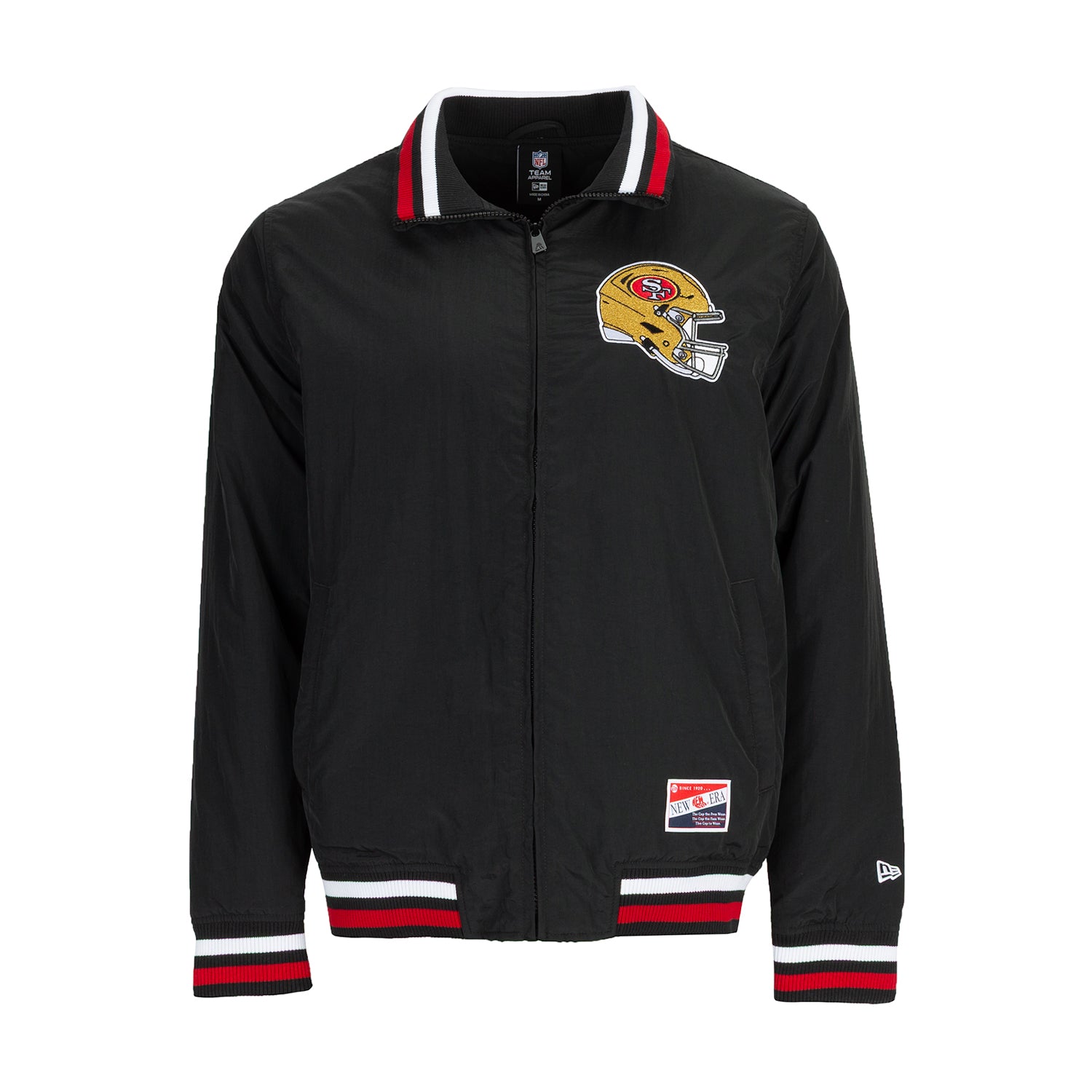 San Francisco 49ers Nylon Track Jacket -Mens
