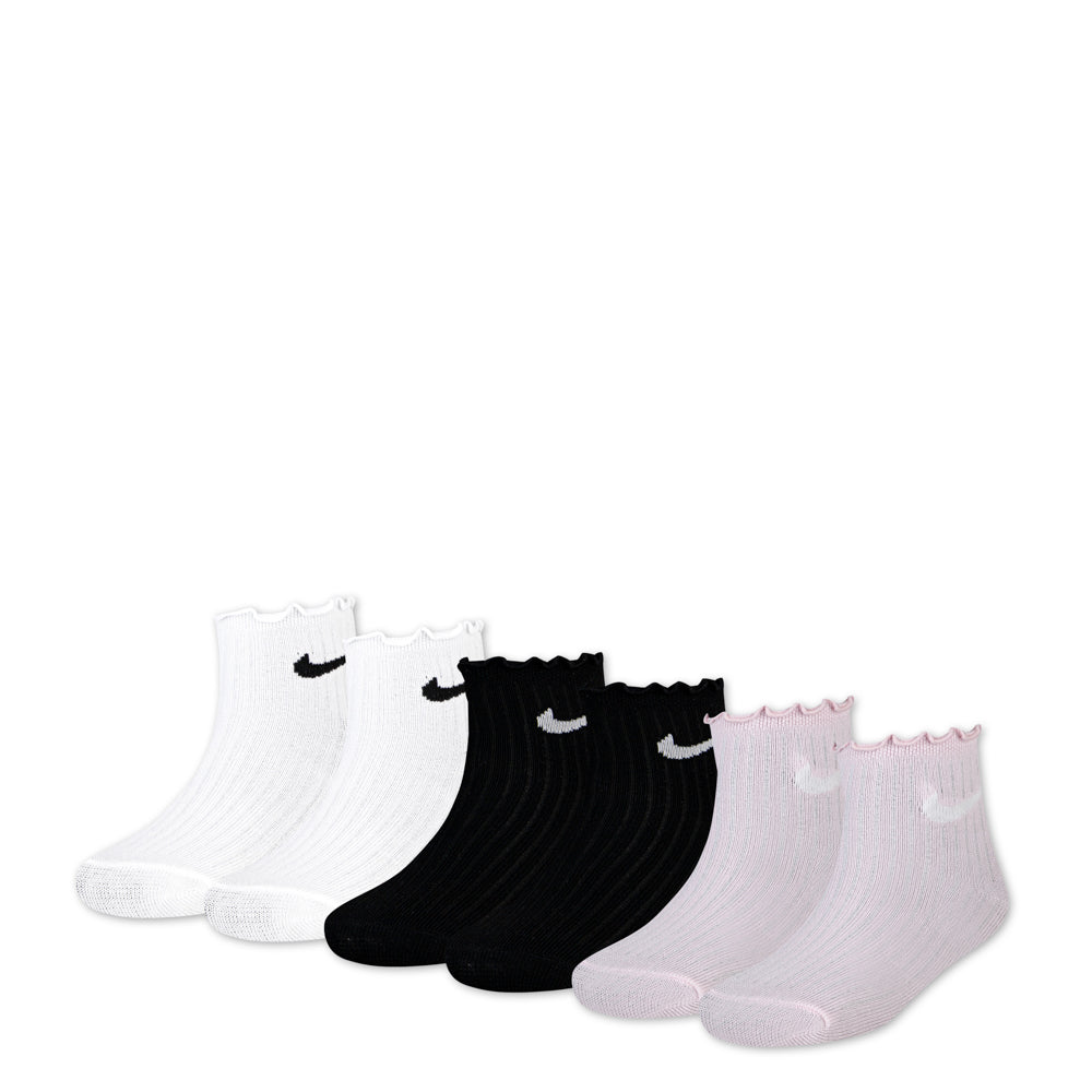 6 Pack X-Small Lettuce Welt Ankle Sock