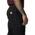 Loose Straight Firm Duck Dbl Front Dungaree -Mens - 图片 7