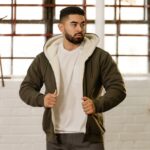 Sherpa Lined FZ Hoody - Mens - 图片 2