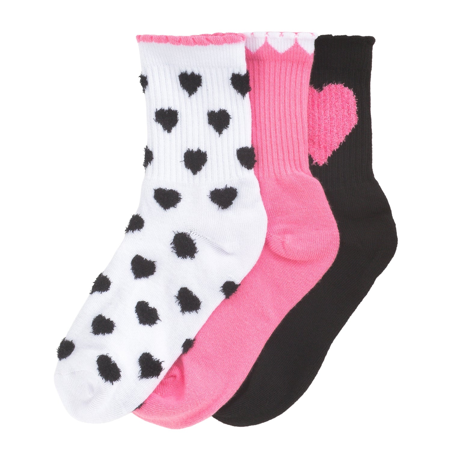 3 Pack Medium Half Crew