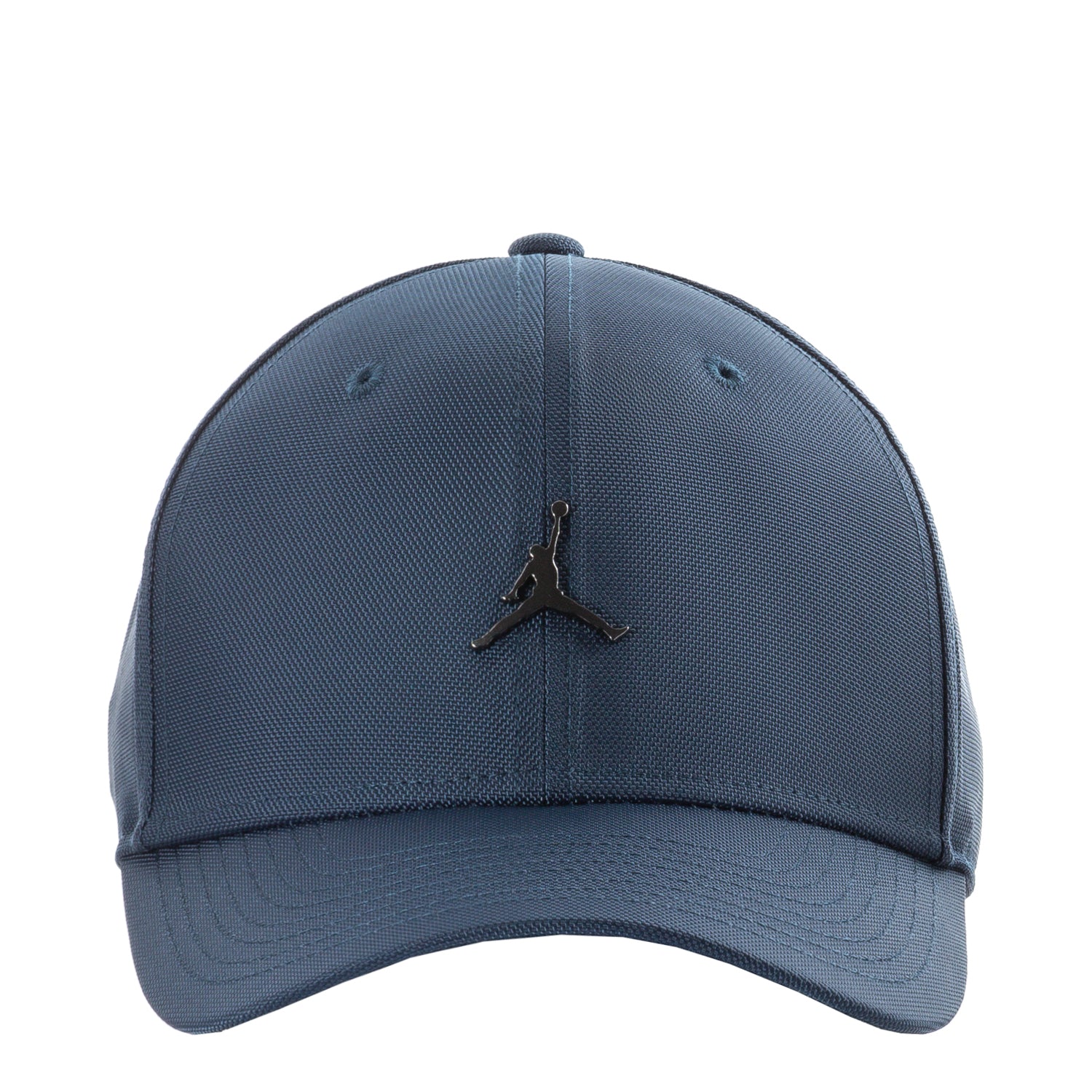 Jordan Rise Cap Structured Curved Bill Metal Jumpman Strapback