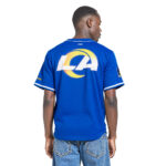 Los Angeles Rams Mesh Button Down Shirt - Mens - 图片 3