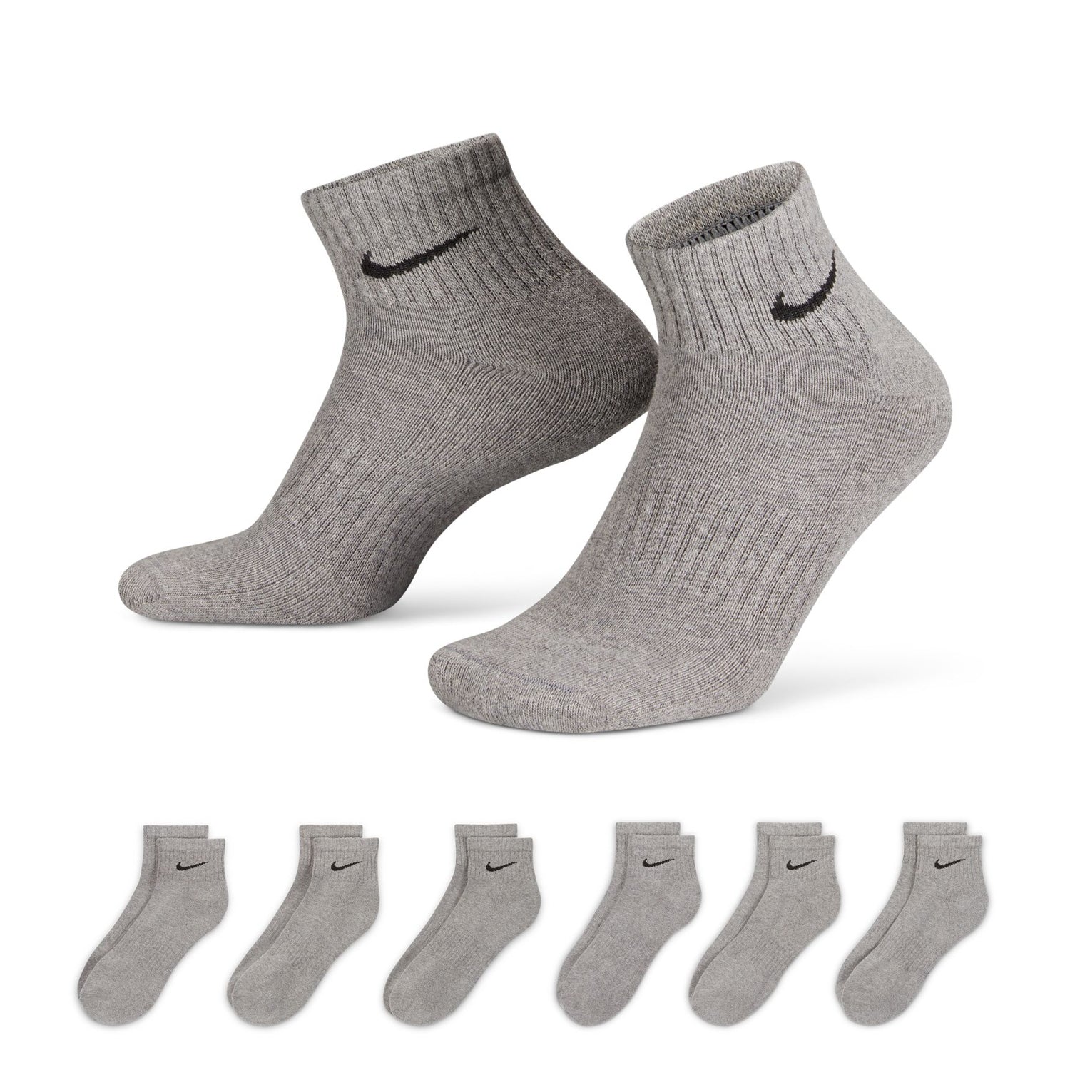 6 Pack Unisex Everyday Cushion Quarter