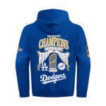 Los Angeles Dodgers Back to Back Champs Hoody -Mens - 图片 3