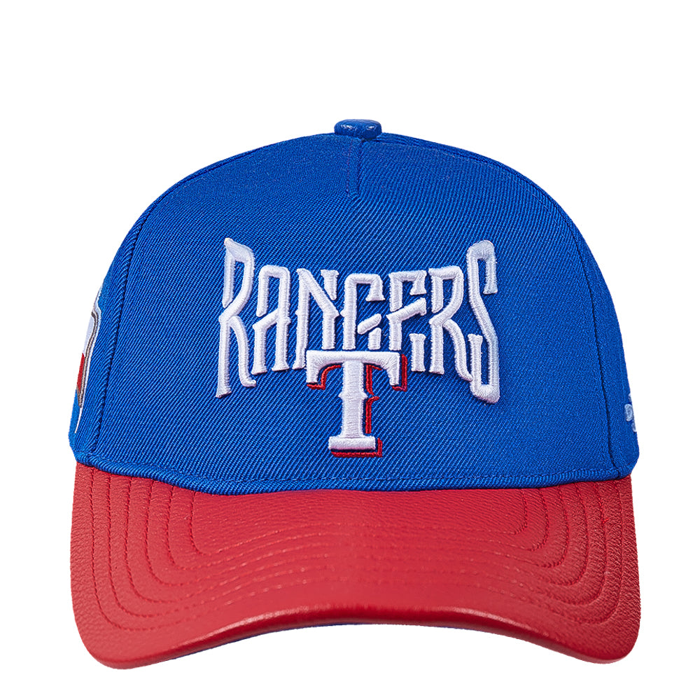 Rangers City Tour 2.0 Pinch Front 2-Tone Strapback