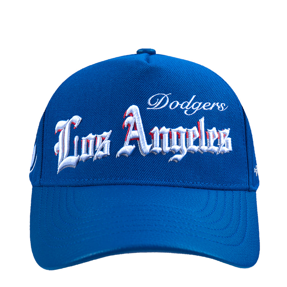 Dodgers Greetings Wool Blend Pro Pinch Strapback
