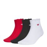 3 Pack Medium Originals Ruffle Quarter