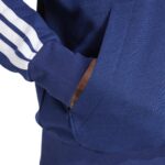 Essentials 3 Stripes Fleece FZ Hoody -Mens - 图片 5