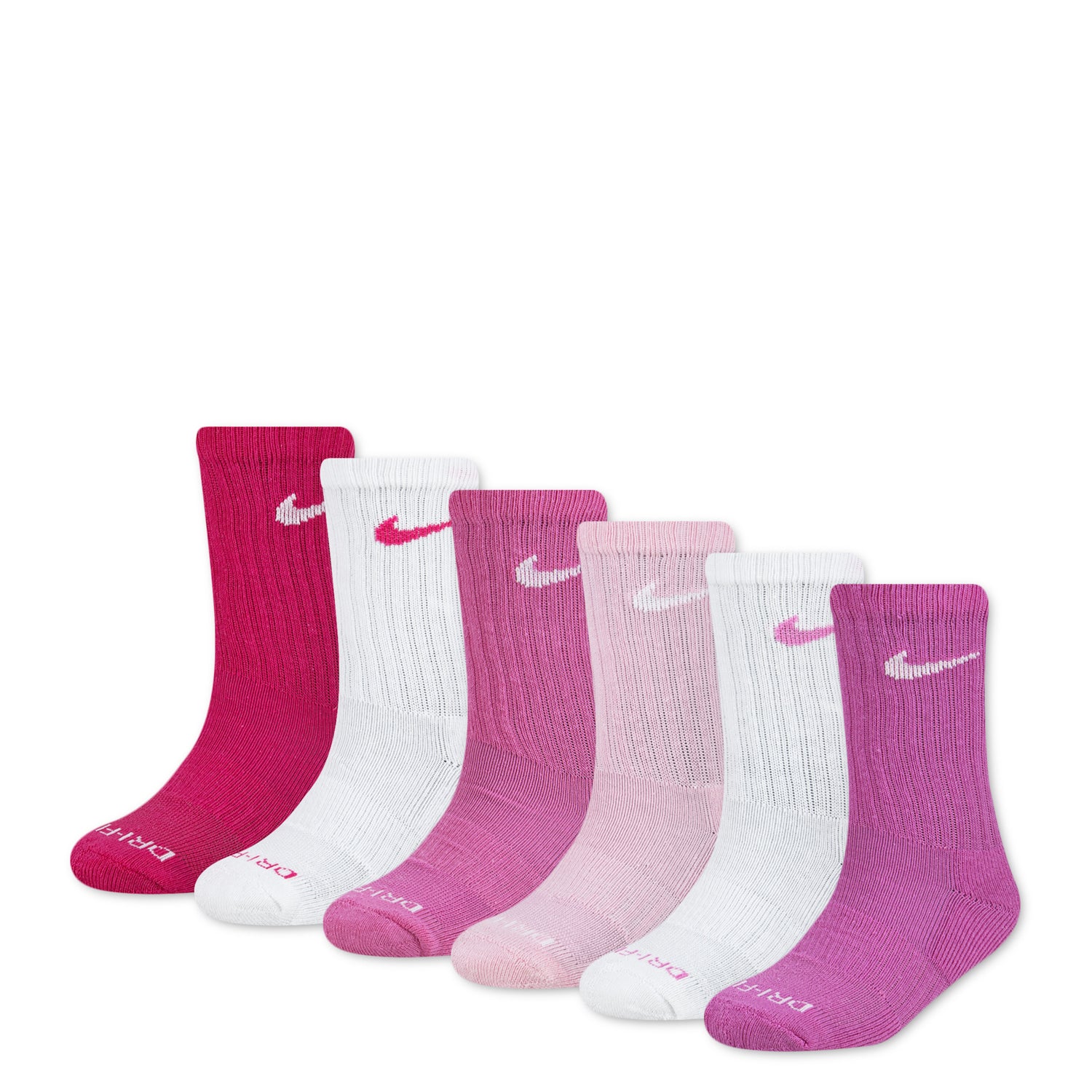 6 Pack XXS Dri-Fit Performance Basic Crew