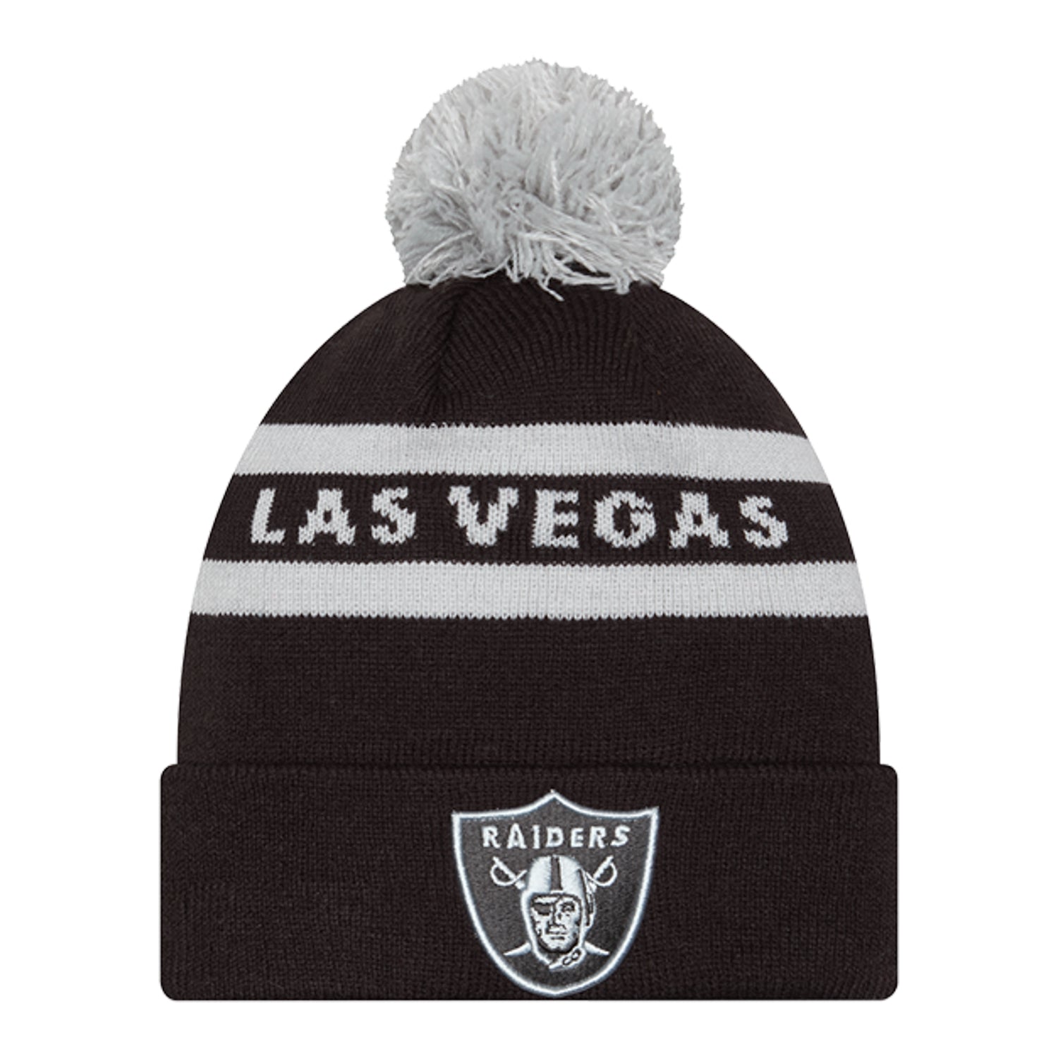 Knit 2-Tone Pom OTC Beanie