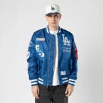 Los Angeles Dodgers Alpha Bomber Jacket -Mens - 图片 2