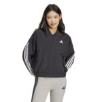 Essentials 3-Stripe Woven Bomber Jacket - Womens - 图片 3