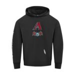 Arizona Diamondbacks Wave & Roses Hoodie -Mens