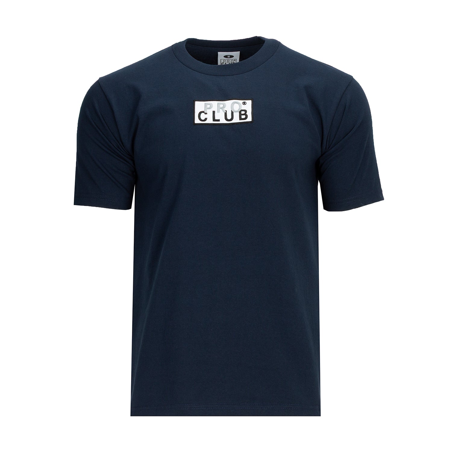 Heavyweight Embroidered Box Logo Tee - Mens