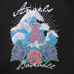 Los Angeles Angels Wave & Roses Hoodie -Mens - 图片 6