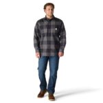 HW Loose Plaid Flannel -Mens - 图片 3
