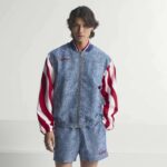 USA 94 Denim Bringback Track Top -Mens - 图片 2