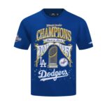 Los Angeles Dodgers Back to Back Champs Tee -Mens