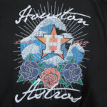 Houston Astros Wave & Roses Hoodie-Mens - 图片 6