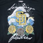 San Diego Padres Wave & Roses Hoodie -Mens - 图片 6