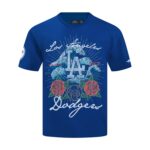 Los Angeles Dodgers Wave & Roses Tee -Mens