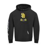 San Diego Padres Wave & Roses Hoodie -Mens
