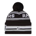 Raiders Knit Classic Stripe Pom Beanie - 图片 2