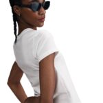 Chill Knit Crop Photo Tee - Womens - 图片 5